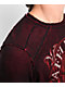 Affliction Native Auto Reversible Red & Black Wash Thermal Long Sleeve T-Shirt - Thumbnail image 8 of 8