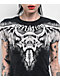 Affliction Night Screamer Black Lava Wash Crop T-Shirt - Thumbnail image 2 of 3