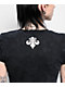 Affliction Night Screamer Black Lava Wash Crop T-Shirt - Thumbnail image 3 of 3