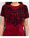 Affliction Pale Sorrow Red Crop T-Shirt - Thumbnail image 3 of 4