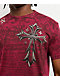 Affliction Rising Passage Red Wash T-Shirt - Thumbnail image 3 of 4