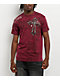 Affliction Rising Passage Red Wash T-Shirt - Thumbnail image 1 of 4