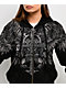 Affliction Saint Scream Black Relaxed Zip Hoodie - Thumbnail image 3 of 4
