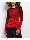 Affliction Sands Of Burdan Red Thermal Long Sleeve T-Shirt - Thumbnail image 1 of 4