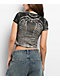 Affliction Sands Of Burden Oil Wash Black T-Shirt - Thumbnail image 2 of 3