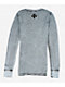 Affliction Scarecrow Grey Wash Reversible Thermal Long Sleeve T-Shirt - Thumbnail image 4 of 4