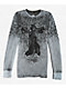 Affliction Scarecrow Grey Wash Reversible Thermal Long Sleeve T-Shirt - Thumbnail image 1 of 4