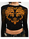 Affliction Screaming Roots Black Long Sleeve Thermal T-Shirt - Thumbnail image 3 of 4