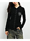 Affliction Simulation Black Thermal Button Up Hoodie - Thumbnail image 2 of 5