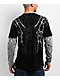 Affliction Skeleton Black Lava & Grey 2fer Long Sleeve T-Shirt - Thumbnail image 2 of 4