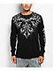 Affliction Skeleton Black Thermal Long Sleeve T-Shirt - Thumbnail image 1 of 6