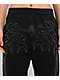 Affliction Skeleton Black Wide Leg Sweatpants - Thumbnail image 4 of 7