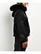 Affliction Skeleton Faux Fur Black Zip Hoodie - Thumbnail image 7 of 8