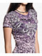 Affliction Skeleton Lilac Burnout T-Shirt - Thumbnail image 3 of 3