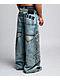 Affliction Skeleton Orion Wash Extra Wide Leg Jeans - Thumbnail image 6 of 10