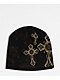 Affliction Spiker Brown Reversible Skully Beanie - Thumbnail image 2 of 4