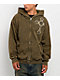Affliction Spiker Green Wash Zip Hoodie - Thumbnail image 1 of 4