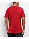 Affliction Step Of Honor Red Wash T-Shirt - Thumbnail image 2 of 5