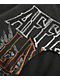 Affliction Sweet Home Black Wash Front Tie Crop T-Shirt - Thumbnail image 5 of 5