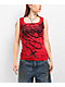 Affliction Sythe Red Tank Top - Thumbnail image 1 of 4