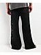 Affliction Tompson Black Wash Wide Leg Sweatpants - Thumbnail image 1 of 10