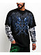 Affliction Toxic Wrath Black Wash & Grey 2fer Long Sleeve T-Shirt - Thumbnail image 1 of 5