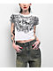 Affliction Tranquil Earth White Crop T-Shirt - Thumbnail image 1 of 3