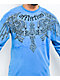 Affliction Vantage Blue Wash Long Sleeve T-Shirt - Thumbnail image 3 of 3