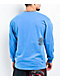 Affliction Vantage Blue Wash Long Sleeve T-Shirt - Thumbnail image 2 of 3