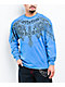 Affliction Vantage Blue Wash Long Sleeve T-Shirt - Thumbnail image 1 of 3