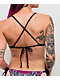 Affliction Vertibrate Deep Purple Triangle Bikini Top - Thumbnail image 2 of 5