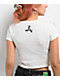 Affliction Vertibrate White Crop T-Shirt - Thumbnail image 4 of 5