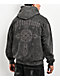Affliction Vesper Black Wash Hoodie - Thumbnail image 1 of 5