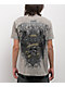 Affliction Wage Chaos Chinchilla & Black Lava Tint Reversible T-Shirt - Thumbnail image 1 of 6