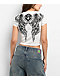 Affliction Wash White Crop T-Shirt - Thumbnail image 2 of 4