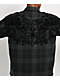 Affliction Winged Black Button Up Flannel Shirt - Thumbnail image 4 of 6