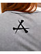 Affliction Winged Dagger Grey Crop T-Shirt - Thumbnail image 3 of 3