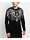 Affliction Winged Up Black Thermal Long Sleeve T-Shirt - Thumbnail image 1 of 8