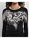 Affliction Winged Up Black Thermal Long Sleeve T-Shirt - Thumbnail image 2 of 3