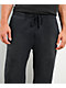 Affliction Winged Up Dark Grey Wash Wide Leg Sweatpants - Thumbnail image 3 of 7