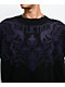 Affliction Winged Up Rhinestone Purple Oversized Thermal Long Sleeve T-Shirt - Thumbnail image 3 of 7