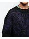 Affliction Winged Up Rhinestone Purple Oversized Thermal Long Sleeve T-Shirt - Thumbnail image 5 of 7