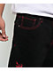Affliction Wings Wide Leg Black Jeans - Thumbnail image 5 of 11