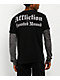 Affliction x Haunted Mound Deer God Black Wash & Grey 2Fer Long Sleeve T-Shirt - Thumbnail image 2 of 4