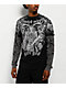 Affliction x Haunted Mound Deer God Black Wash & Grey 2Fer Long Sleeve T-Shirt - Thumbnail image 1 of 4