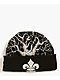 Affliction x Haunted Mound Harold Black Reversible Skully Beanie - Thumbnail image 3 of 3
