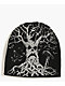 Affliction x Haunted Mound Harold Black Reversible Skully Beanie - Thumbnail image 1 of 2