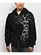Affliction x Haunted Mound Harold Black Wash Zip Hoodie - Thumbnail image 2 of 5