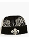 Affliction x Haunted Mound Massacre Black Reversible Skully Beanie - Thumbnail image 4 of 4