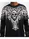 Affliction x Misfits Bat Black Wash 2fer Long Sleeve T-Shirt - Thumbnail image 3 of 4
